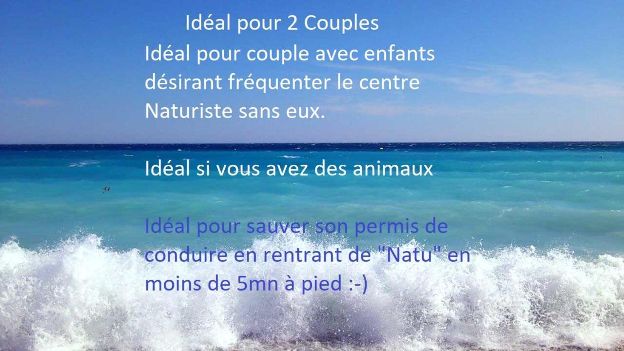 Cap To Sea Eureka A 200 M Centre Naturiste Agde Exterior foto